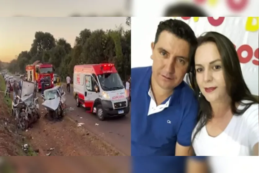  Acidente foi na tarde de domingo. Casal morreu no local 