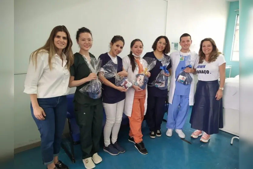 Equipe do Materno Infantil recebe agradecimento especial em Apucarana