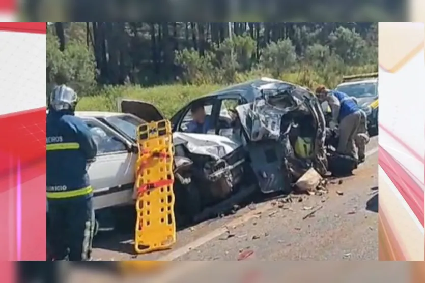 Grave engavetamento envolve pelo menos 7 veículos na BR-376