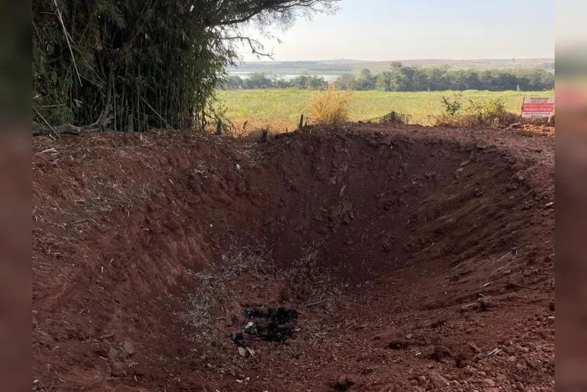  O corpo de Cauê foi localizado carbonizado em uma vala 