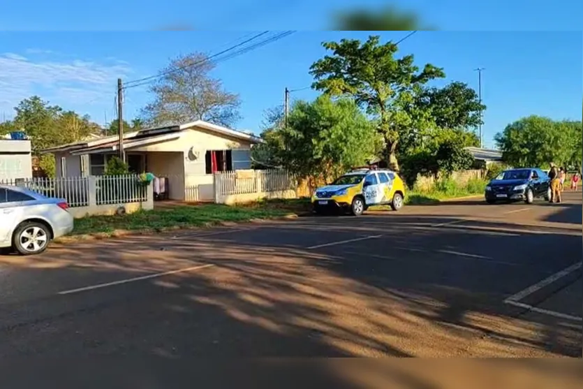  O homicídio ocorreu em uma residência na rua Eliot na cidade de Quedas do Iguaçu 