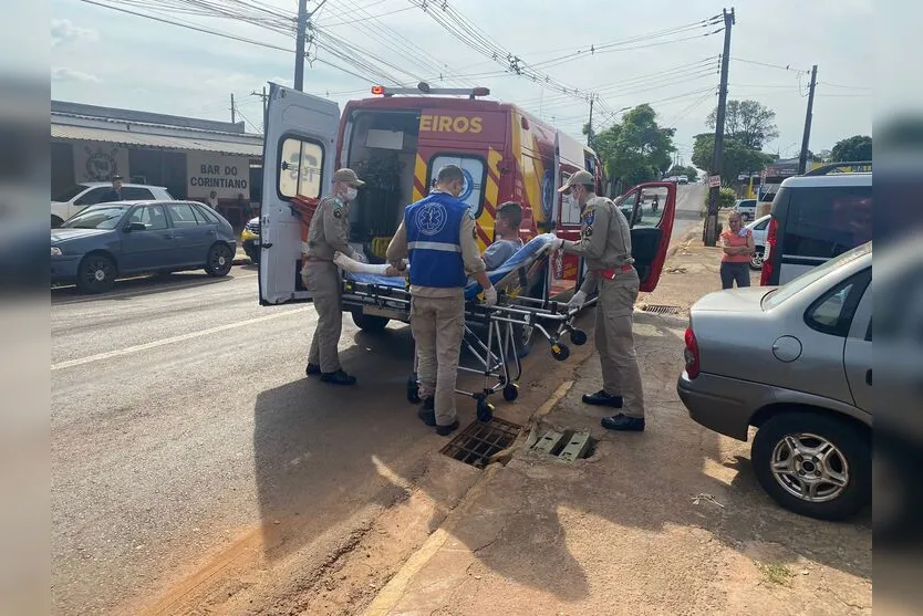  Siate encaminhou vítima de acidente para UPA 