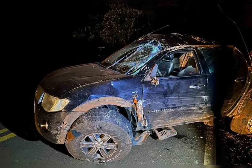  A batida ocorreu a cerca de 200 metros da entrada do Campo do Bairro Patinhos 