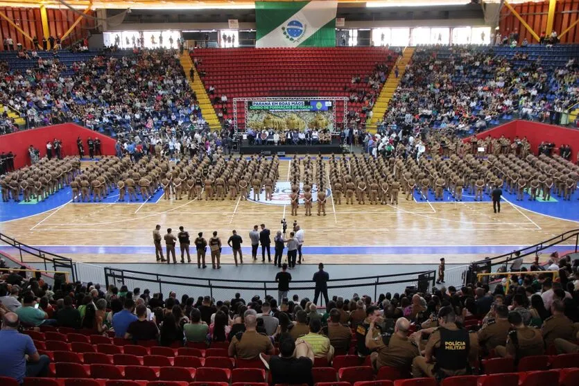 A cerimônia de formatura contou com mais de 362 soldados 