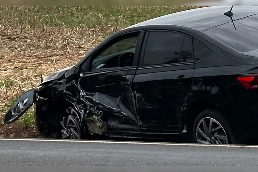  Acidente ocorreu na PR-082 no início da manhã desta sexta-feira 