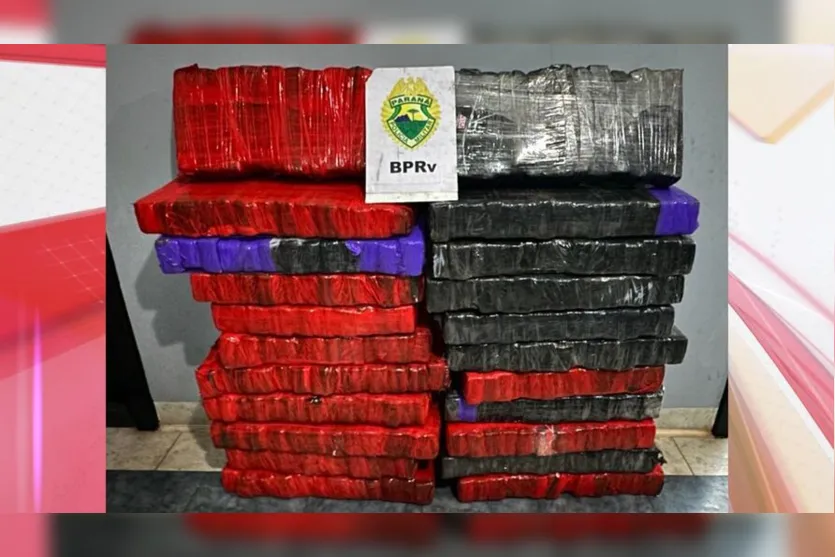 Após perseguição, Polícia Rodoviária apreende 204 kg de maconha no PR