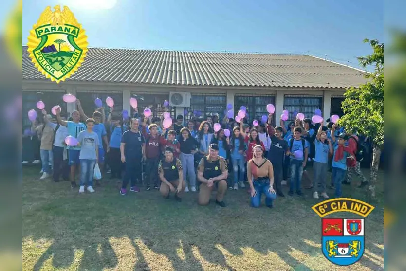  As palestras foram realizadas em escolas da rede estadual 