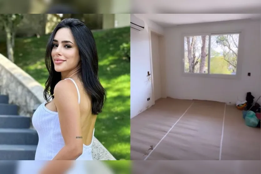 Bruna Biancardi mostra o quarto de sua filha com Neymar