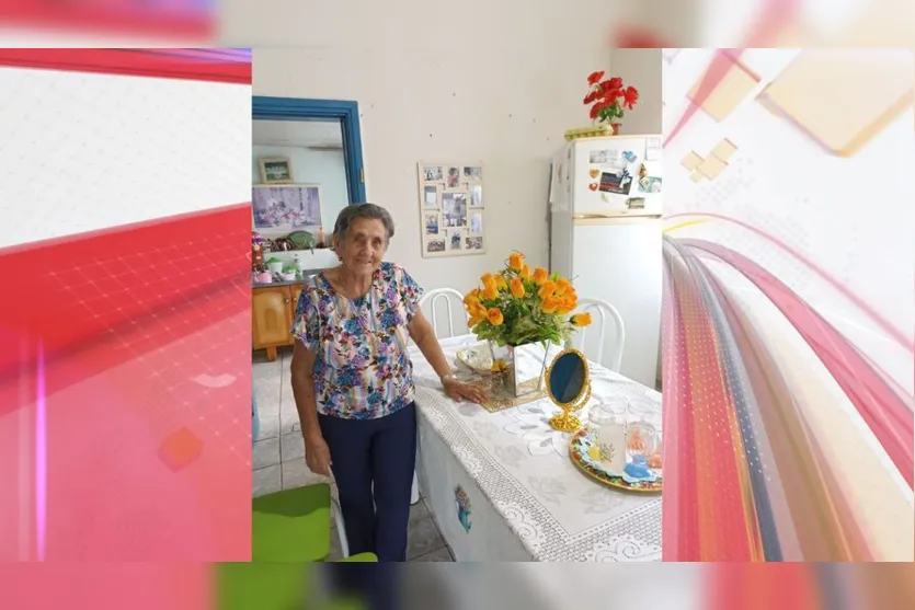  Dona Maria Soares morava em Borrazópolis desde 1958 