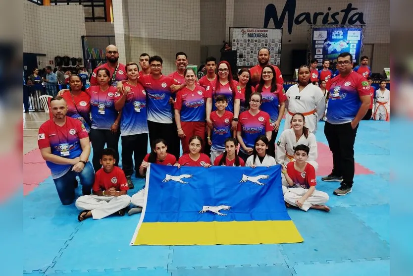 Equipe de Taekwondo de Arapongas é destaque no Brazil Open