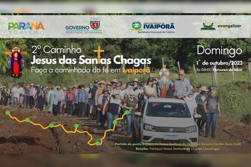  Inscreva-se e participe desta incrível jornada espiritual pelo 2º Caminho Jesus das Santas 