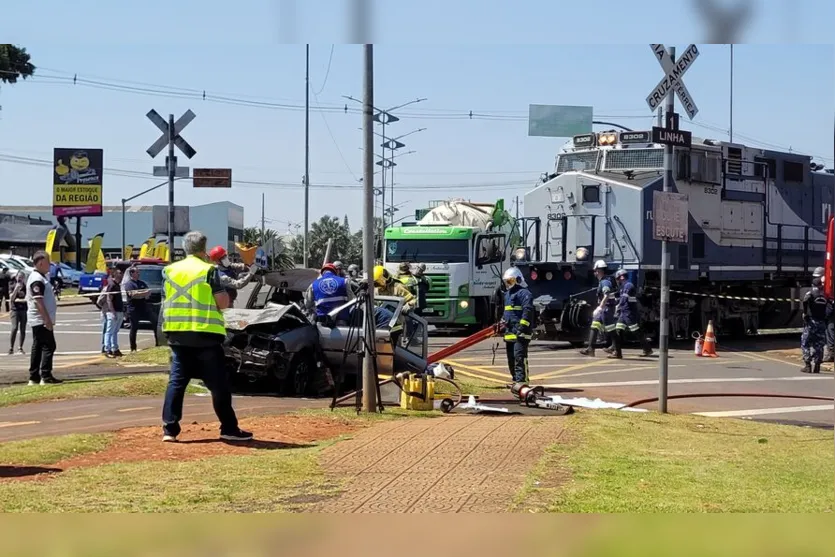  Muita gente que passava pelo local acabou se confundindo e até mesmo se assustando com toda aquela movimentação 