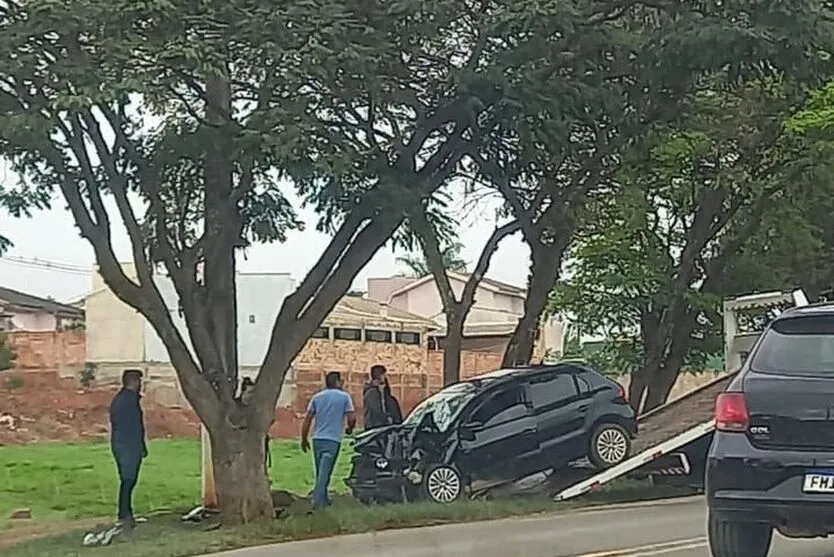  O acidente foi registrado na zona urbana da cidade 