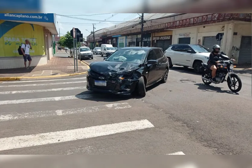  O acidente foi registrado no início da tarde deste sábado 