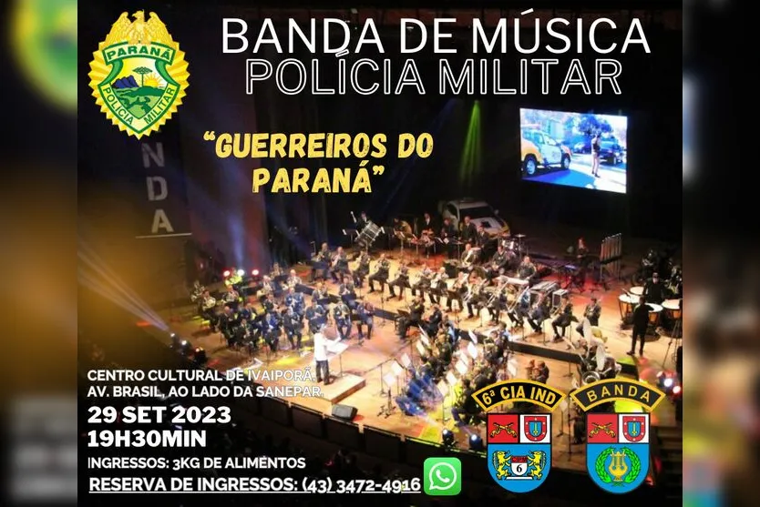  Orquestra da Banda de Música da Polícia Militar do Paraná 