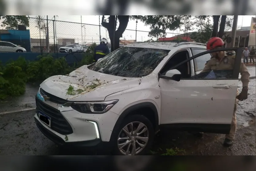 Temporal deixa rastro de destruição em Apucarana; veja fotos e vídeos