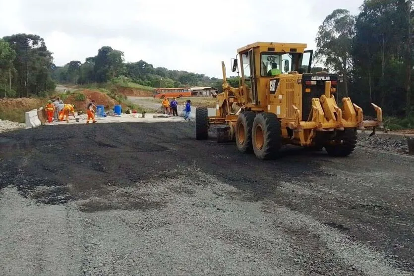 Trecho da PR-364 será bloqueado para obras na segunda-feira (25)