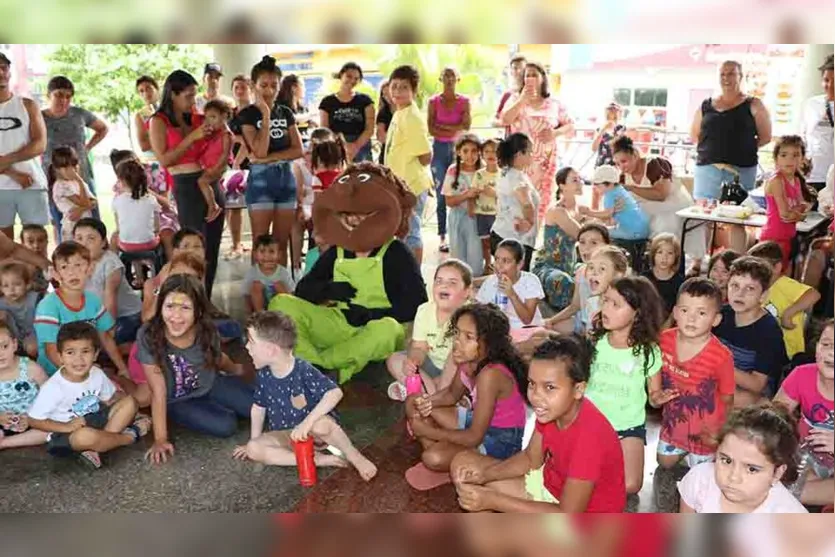  A festa foi na Praça Manoel Teodoro da Rocha 