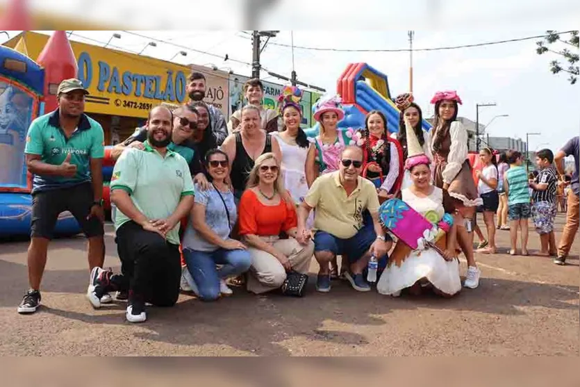  A festa foi na Praça Manoel Teodoro da Rocha 