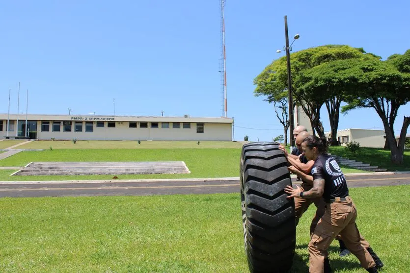  Cada oficina foi composta por desafios que ensejaram preparo físico e psicológico dos participantes 