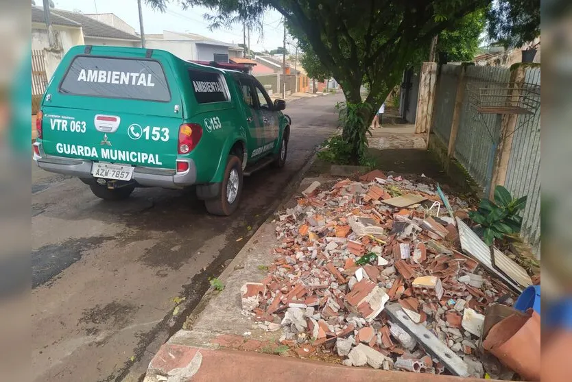  Descarte de resíduos sólidos é recorrente entre as ocorrências 