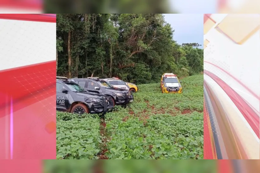  Eles abandonaram a motorista e fugiram em direção a cidade de Corbélia 