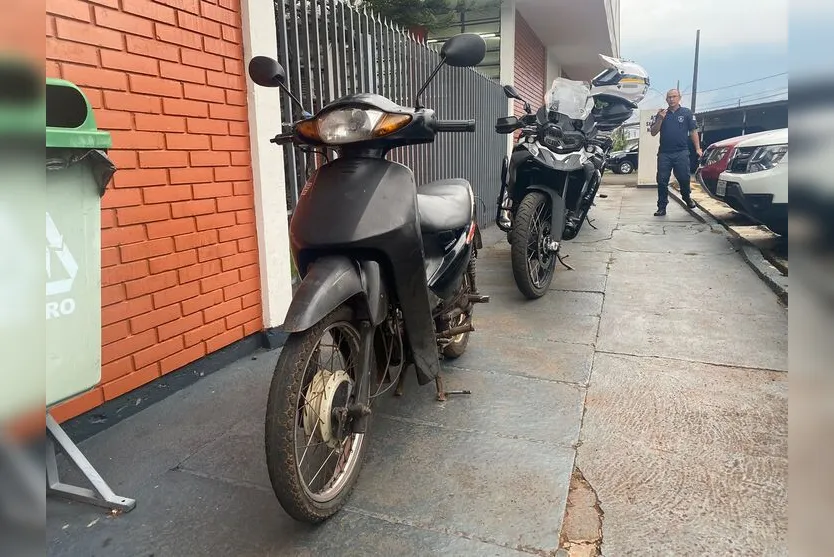 Rocam prende rapaz de 21 anos e apreende moto adulterada em Apucarana