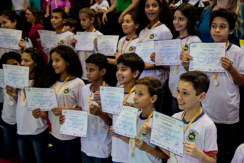  A entrega de medalhas ocorreu nessa quarta-feira 