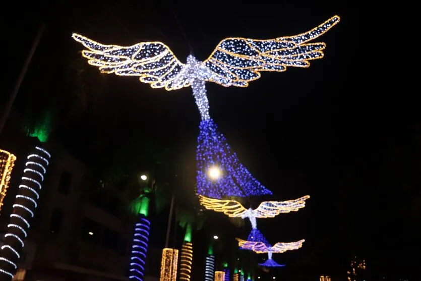 Abertura do Natal Luz 2023 é sucesso em Arapongas; veja fotos