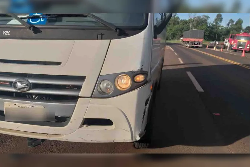  Acidente foi próximo ao trevo de acesso secundário à Ivaiporã 