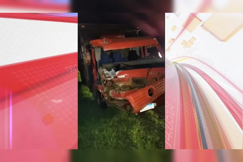  Caminhão envolvido no acidente 