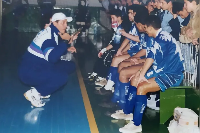  Guto Reeberg, de Londrina, foi o treinador em 1999 na Série Ouro 