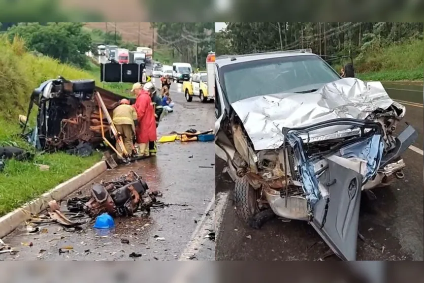  O motorista do carro não resistiu aos graves ferimentos e faleceu no local. 