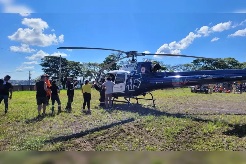 Simulação de acidente com múltiplas vítimas chama atenção em Apucarana