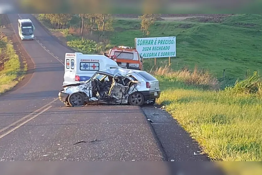  Acidente foi na madrugada desta sexta-feira 