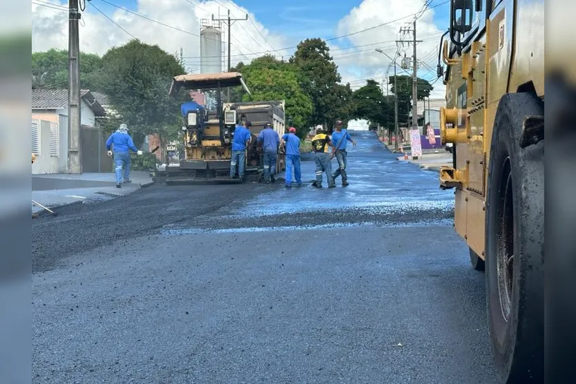 'Avenida Mato Grosso' recebe recape em trecho de mais de um quilômetro