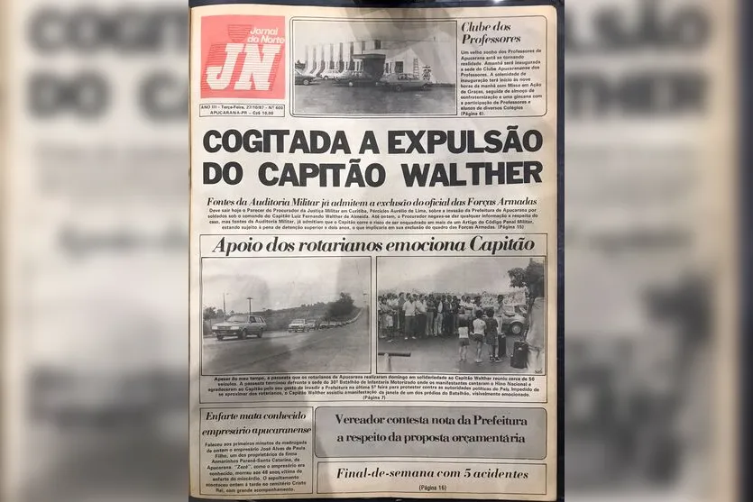 Fatos na história: o dia que o Exército invadiu a Prefeitura