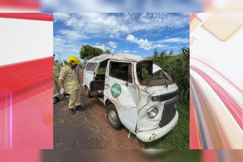  Kombi pertence a um clínica de recuperação de dependentes químicos 