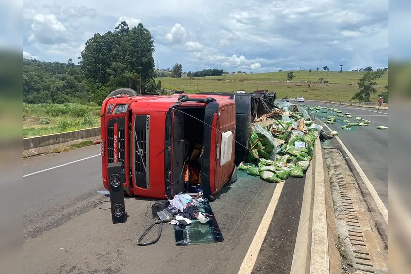  Motorista disse que carreta apresentou problemas mecânicos 