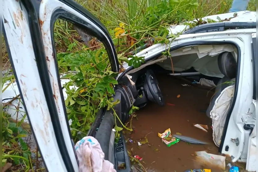 Pista molhada causou acidente do prefeito de Marilândia, diz PRF