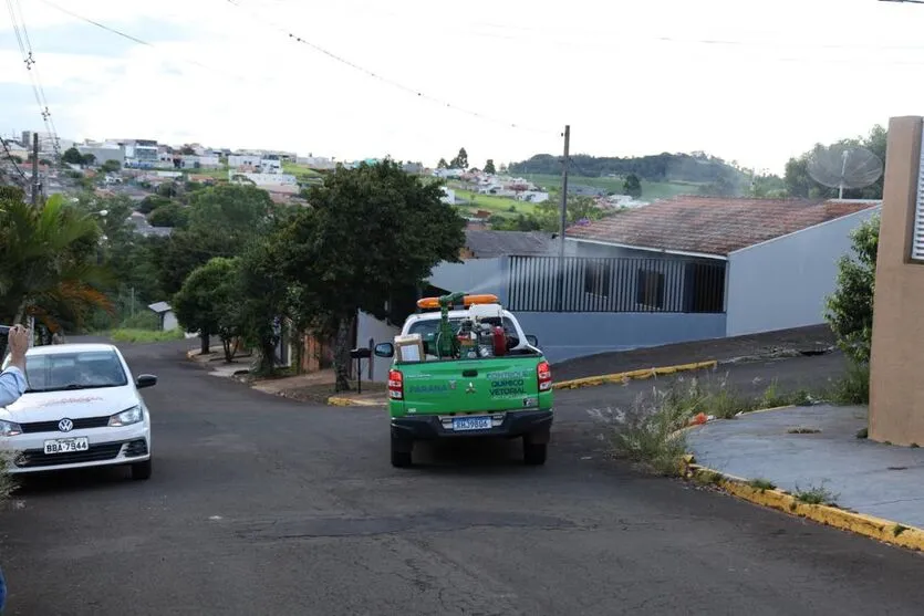  Quatro veículos da Sesa-PR já estão na cidade 