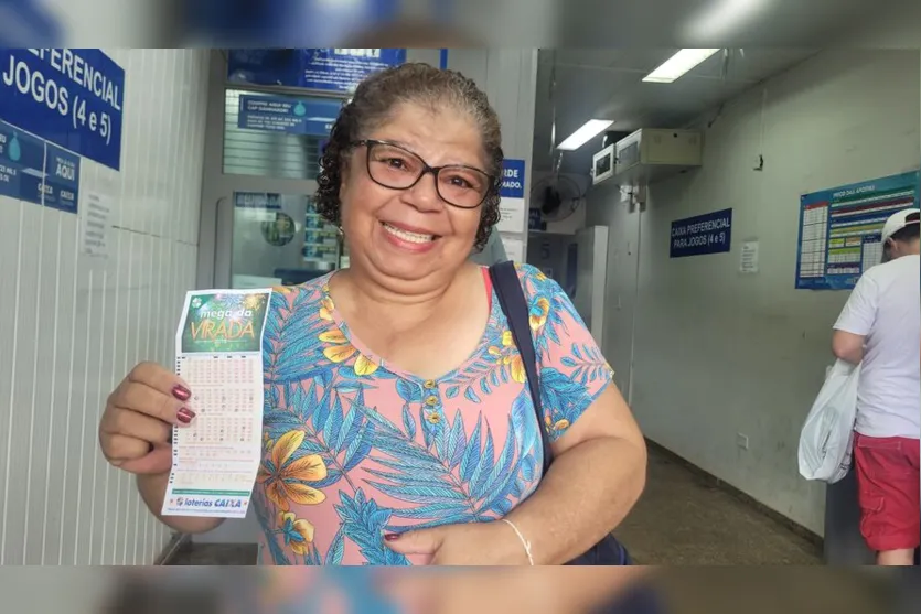  Vera Lucia da Silva, de 61 anos, quer começar pagando as contas e depois viajar caso vença 