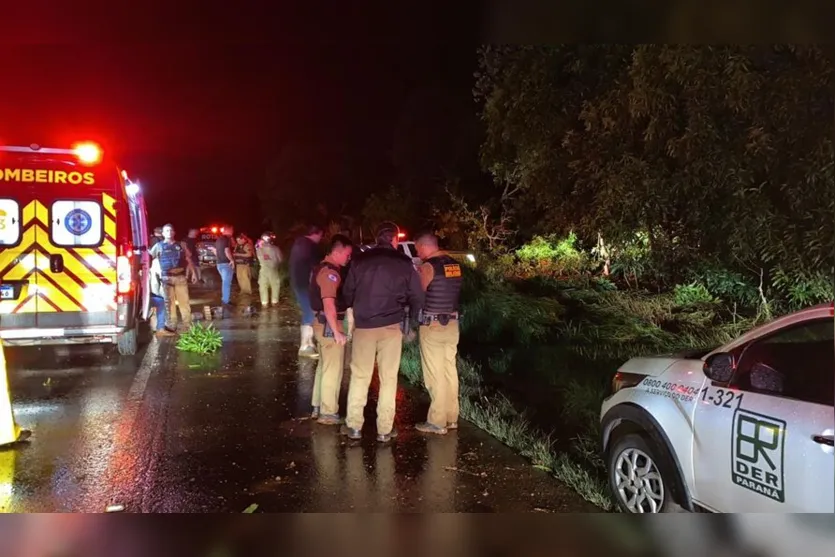  Acidente aconteceu durante a noite desta quarta-feira (24) 