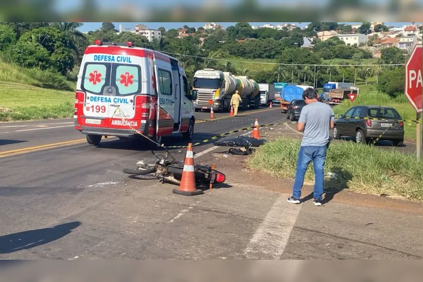  Acidente ocorreu na manhã desta sexta-feira (9) 