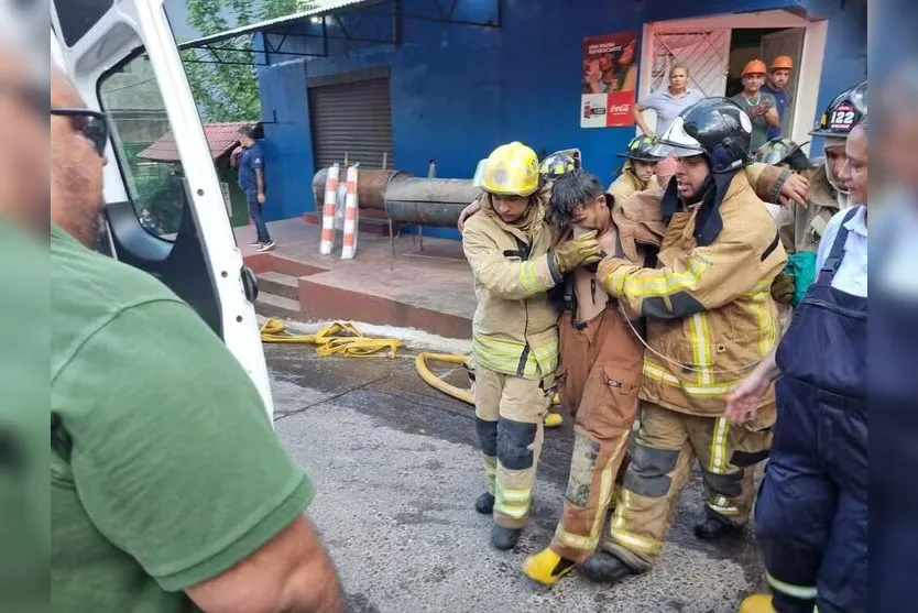  Agentes ajudaram no resgate de colega que estava preso 