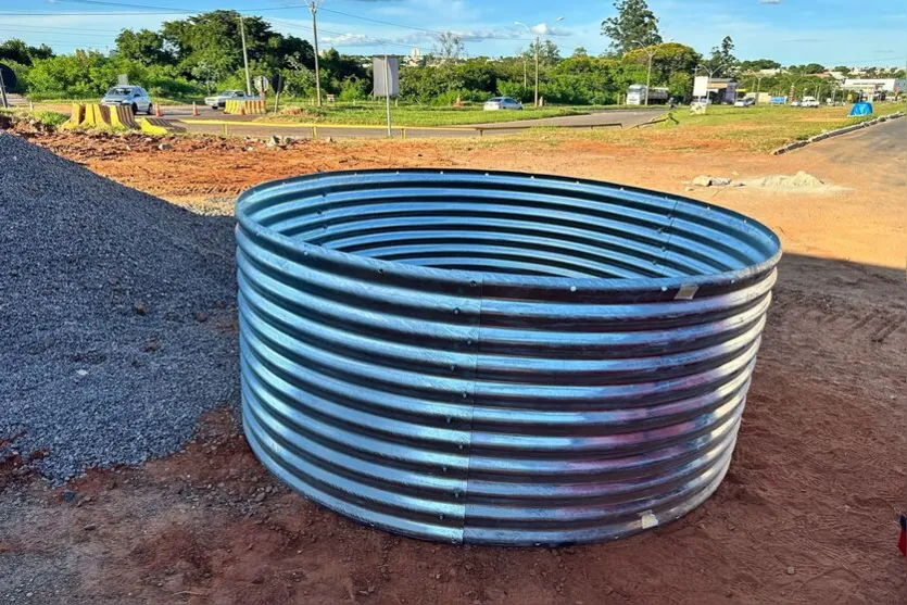  As obras tiveram início dia 13 de janeiro 