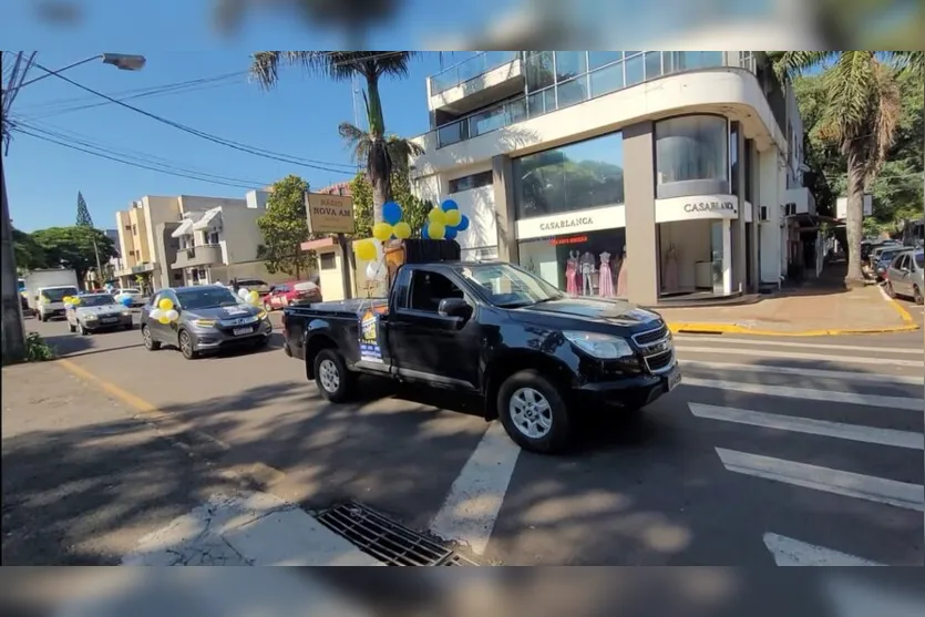  Carreata abriu campanha "Apucarana Liquida", que segue até domingo (4) 