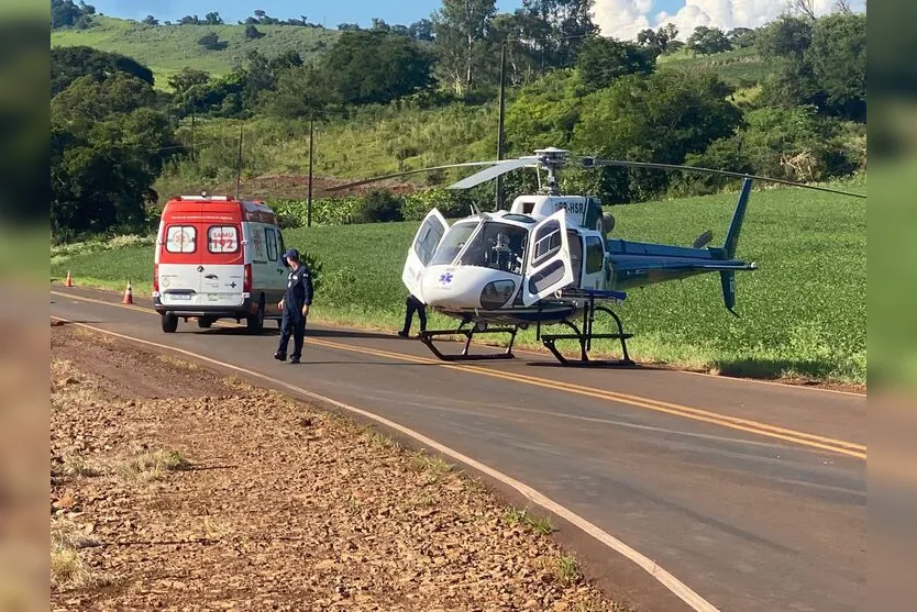 Grávida e mais 3 pessoas ficam feridas em acidente com ambulância