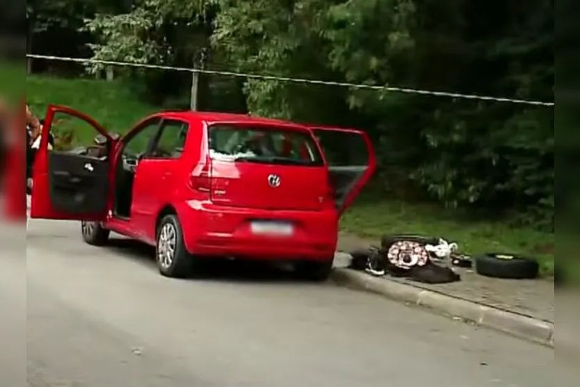  No carro da dupla foram localizados dois estepes 