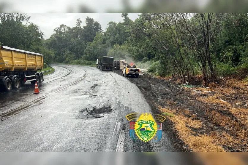  O acidente foi registrado na manhã desta quarta-feira 